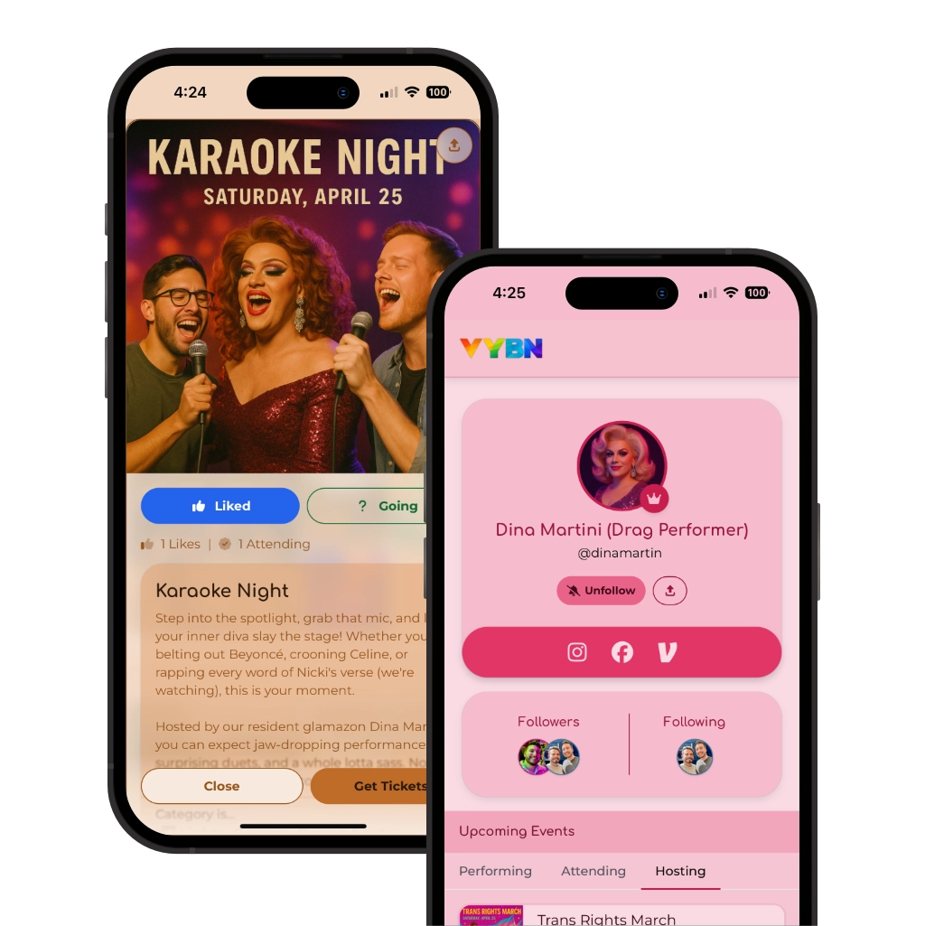 Discover events. Follow your faves. Live your loudest life.